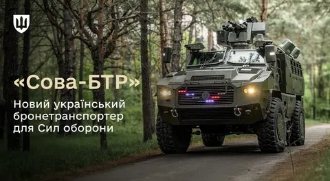 Міноборони кодифікувало БТР «Сова»: що відомо про новинку