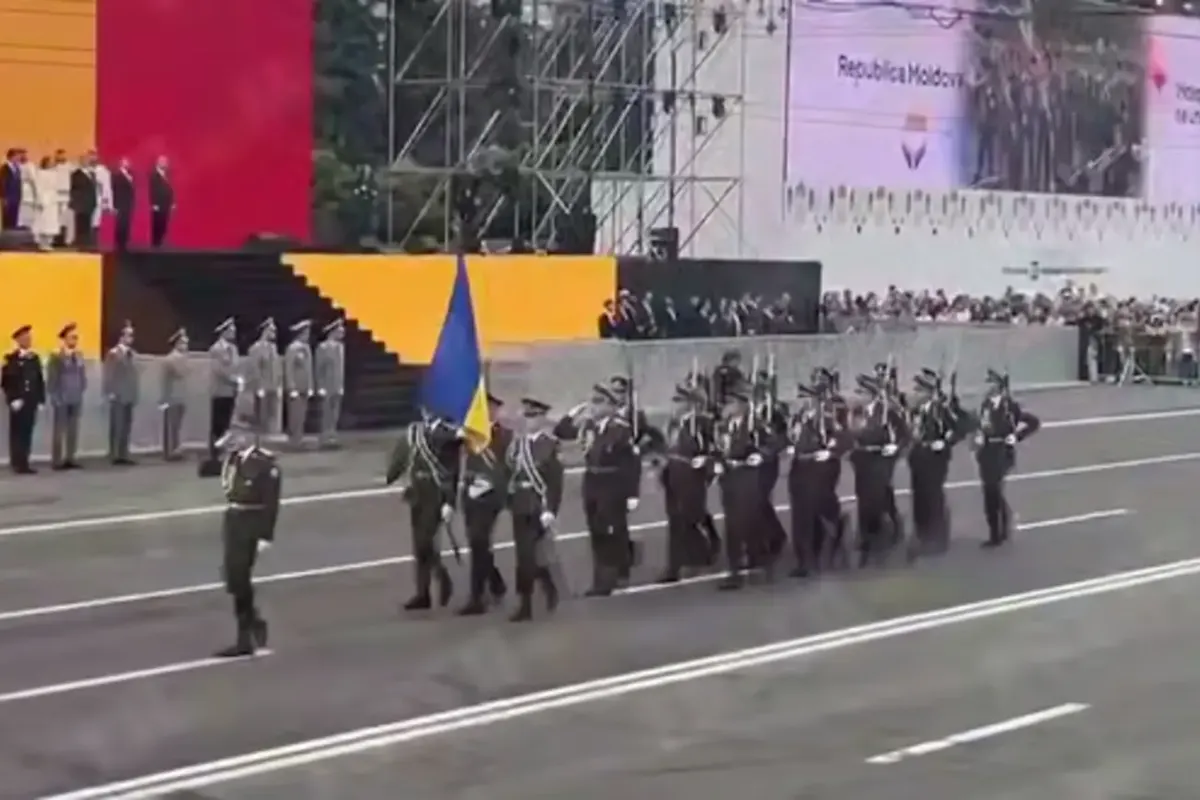 Українські військові взяли участь у параді до Дня незалежності Молдови