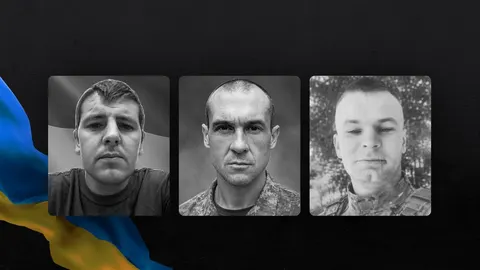 На Чернігівщині попрощалися з трьома військовими