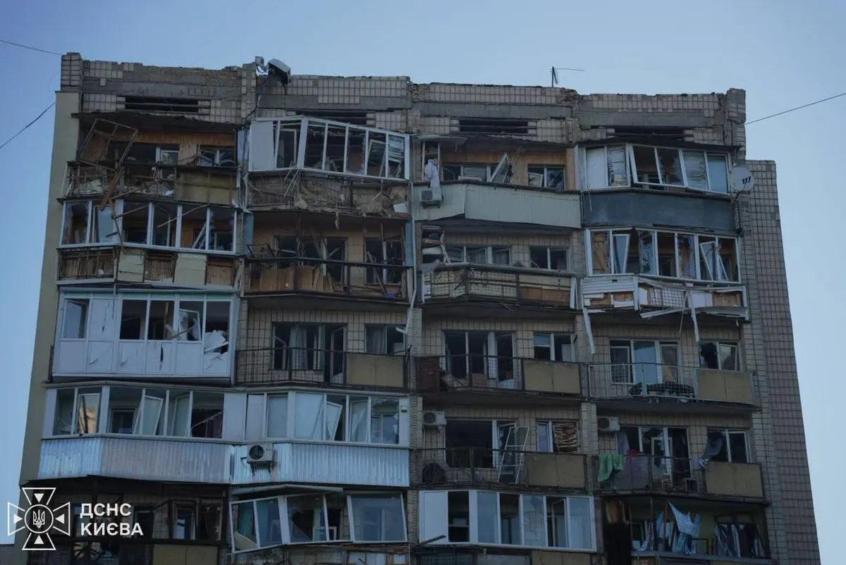 Удар по Києву: 12 загиблих, 32 поранених, у місті День жалоби