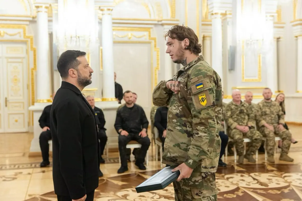 Уродженець Світловодська отримав «Хрест бойових заслуг»