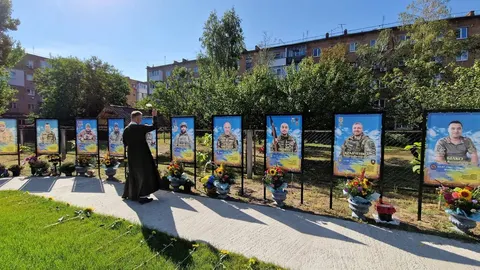У Терешках на Алеї Героїв відкрили десять нових банерів пам’яті