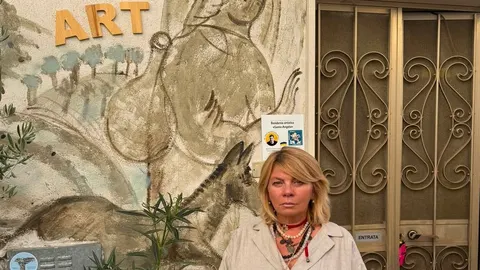 Луцька художниця заснувала в Італії артпростір для реабілітації родин загиблих