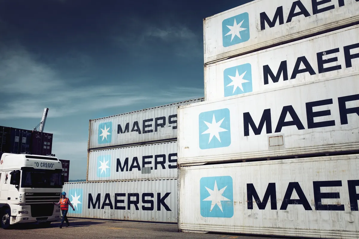 Maersk оновила тарифи на контейнерні перевезення між Гданськом та Україною