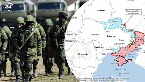 ISW: росіяни не просуваються на ключових напрямках, ЗСУ контратакують
