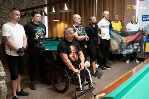 У Львові визначили переможців Кубка Воїнів з більярду