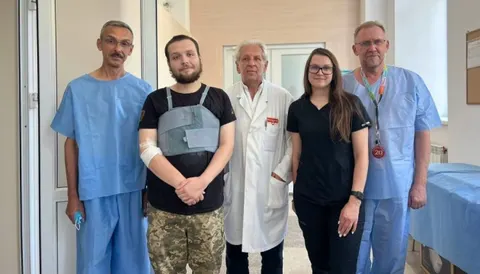 У Львові прооперували американського добровольця ЗСУ із зупинкою кровообігу на 7
