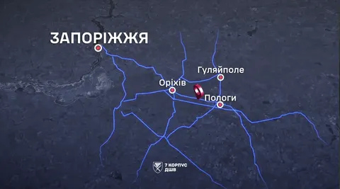 Авіаудари ЗСУ зруйнували мости під Пологими на Гуляйпільському напрямку