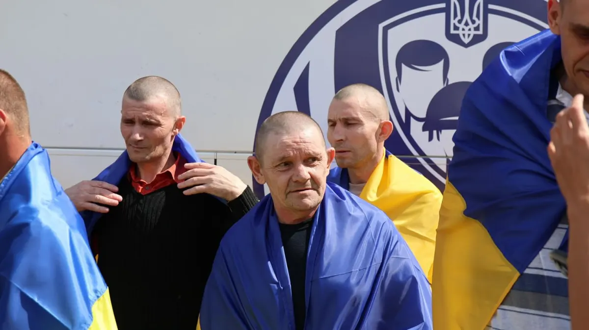 103 українських військових повернулися з російського полону