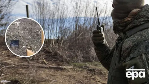 Під Донецьком знайшли кладовище з тілами військових РФ, завалене сміттям