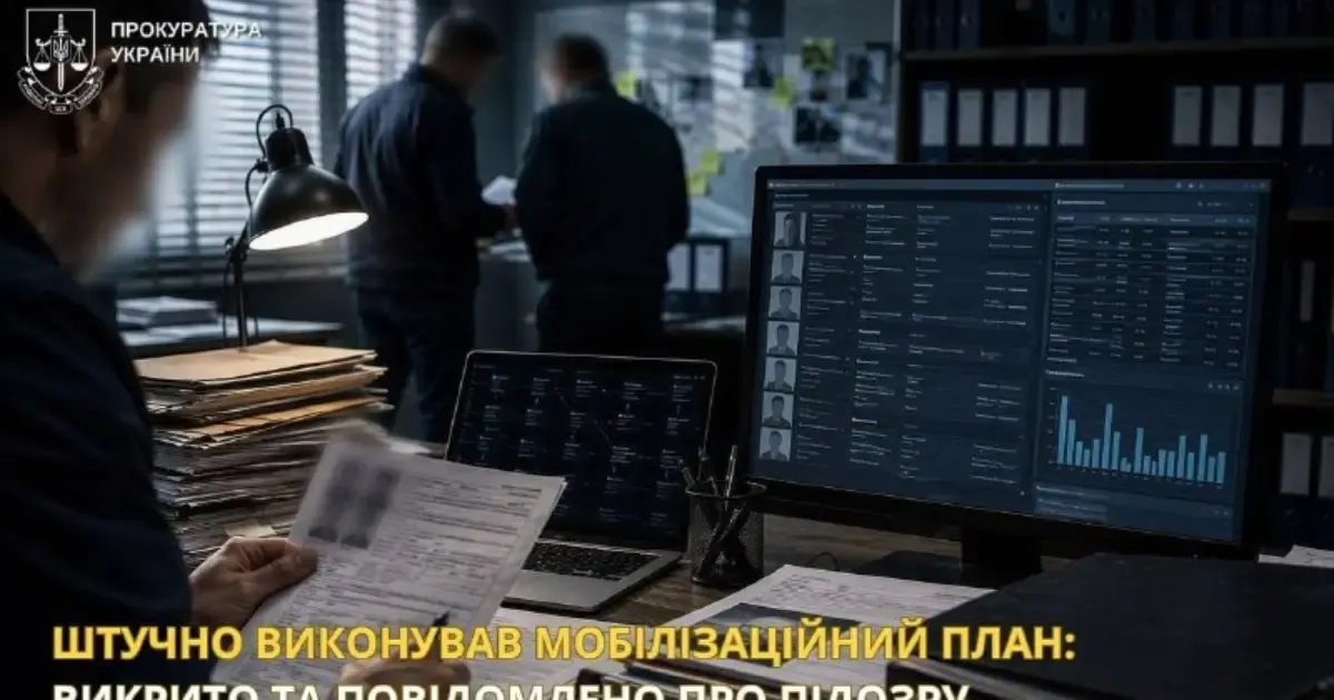 Екскерівнику ТЦК на Вінниччині повідомили про підозру через дані в «Оберезі»