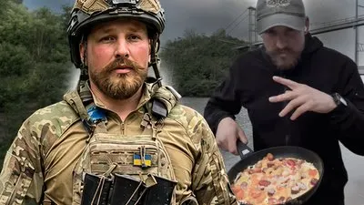 Військовий 95-ї бригади з Житомира готує сніданки на березі Тетерева та веде блог