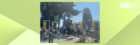У Дубівцях відкрили Алею Слави на честь шістьох загиблих військових
