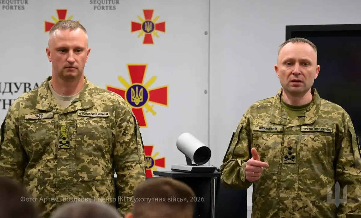Драпатий представив нового командувача Сухопутних військ і окреслив п'ять пріоритетів