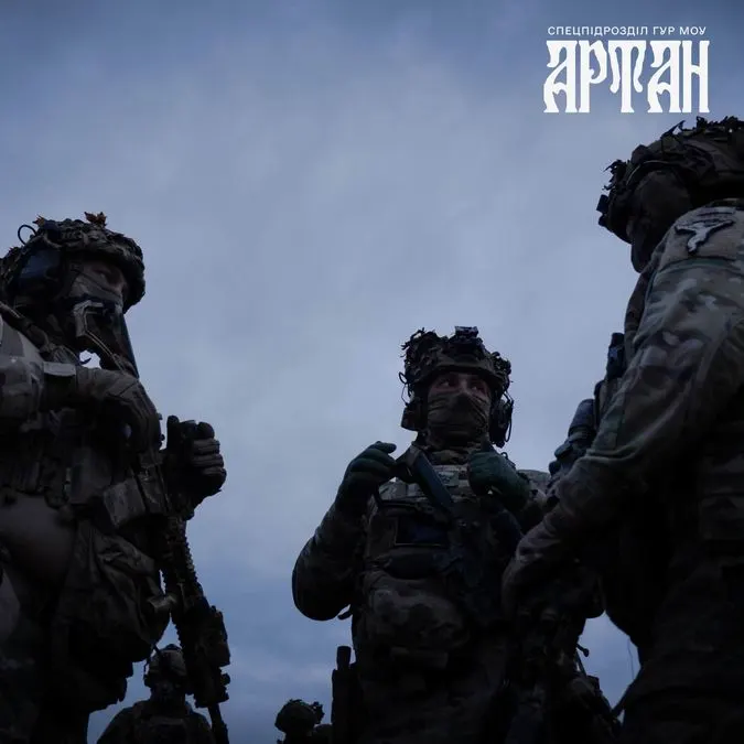 Боєць "Артану": спецпідрозділ ГУР готується до операцій у повній амуніції