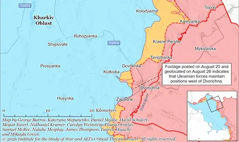 ЗСУ просунулися біля Дворічної на Харківщині — ISW