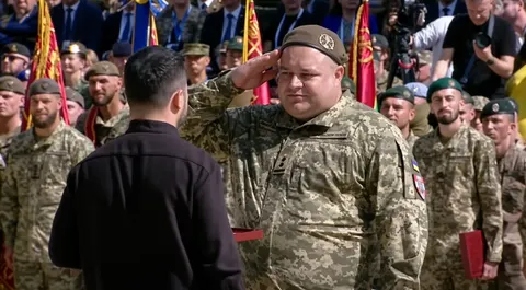 Командир «Сталевої Сотки» отримав третій ступінь ордена Богдана Хмельницького