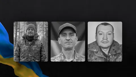 На Чернігівщині попрощалися з трьома військовими, двоє з яких вважалися зниклими