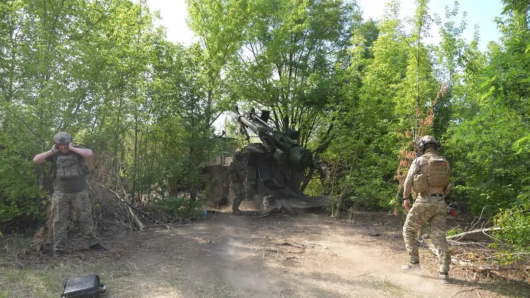 Артилеристи 148 ОАБр показали роботу САУ Caesar на Дніпропетровщині