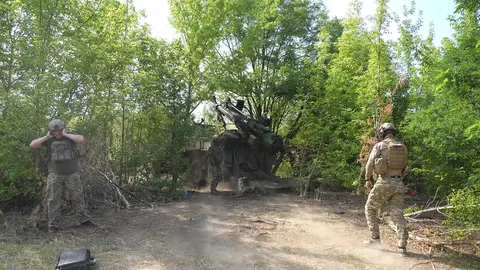 Артилеристи 148 ОАБр показали роботу САУ Caesar на Дніпропетровщині