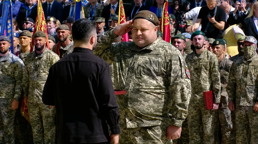 Підполковник з Волині отримав орден Богдана Хмельницького I ступеня