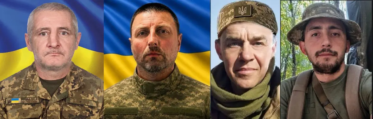 На Рівненщині попрощалися з чотирма військовими
