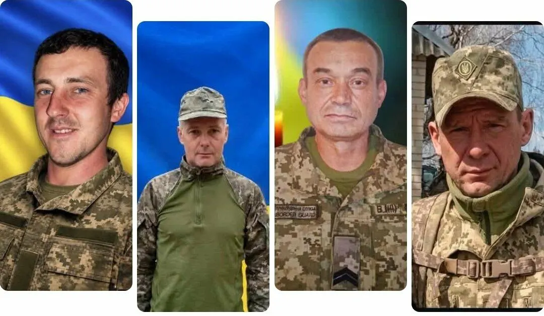 На Рівненщині попрощалися з чотирма військовослужбовцями