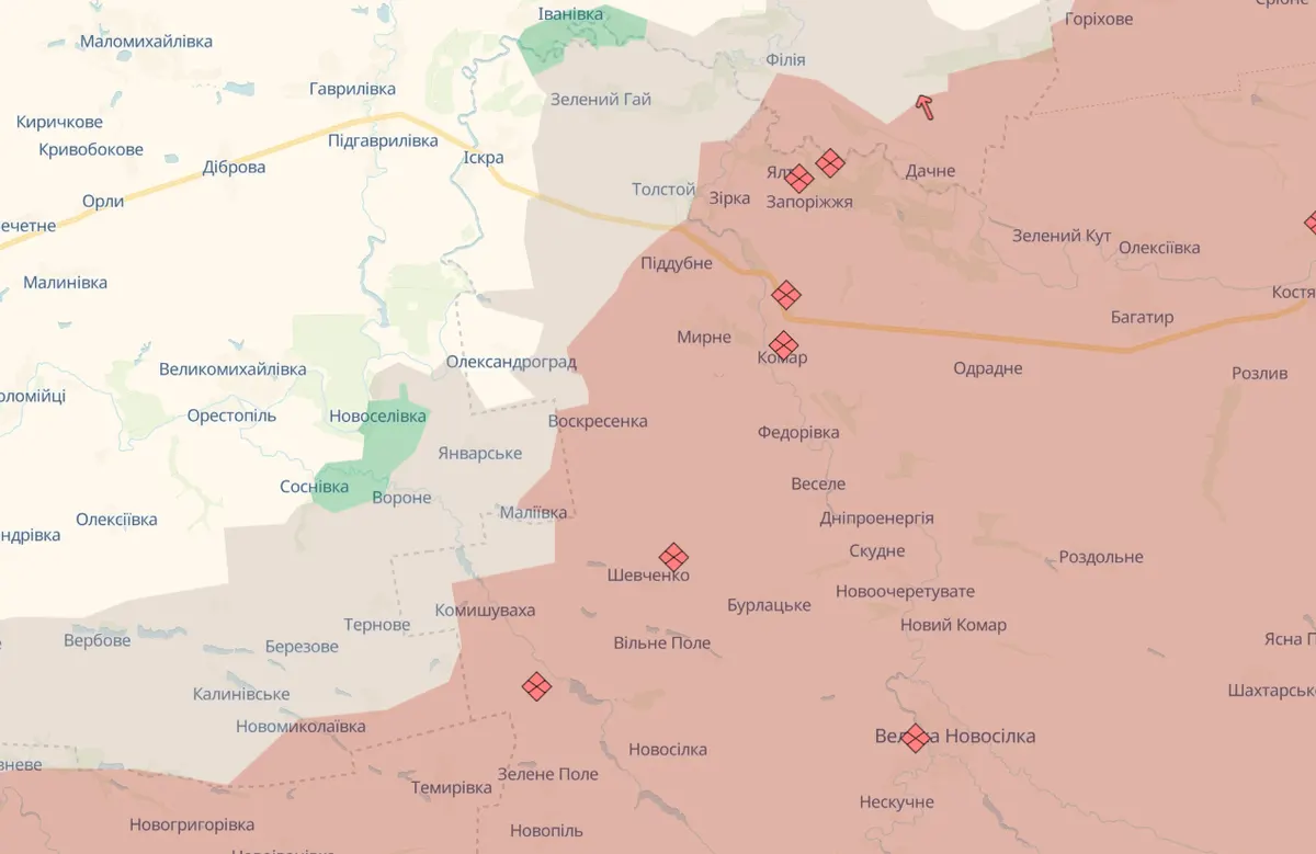 ЗСУ з січня звільнили 26 сіл на Донеччині, Дніпропетровщині та Запоріжжі