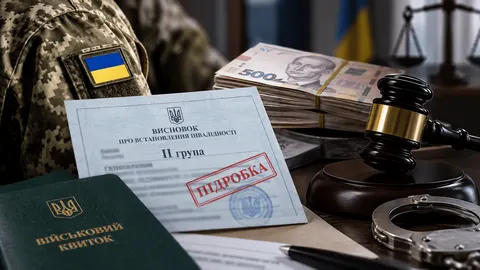 Медик за 200 тисяч купив дружині фіктивну інвалідність, аби звільнитися