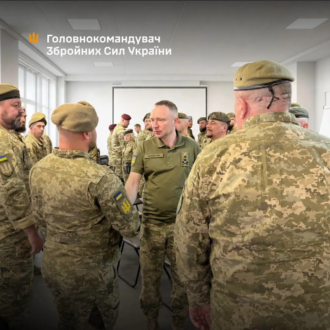Драпатий провів зустріч із головними сержантами: визначено проблеми та шляхи їх вирішення