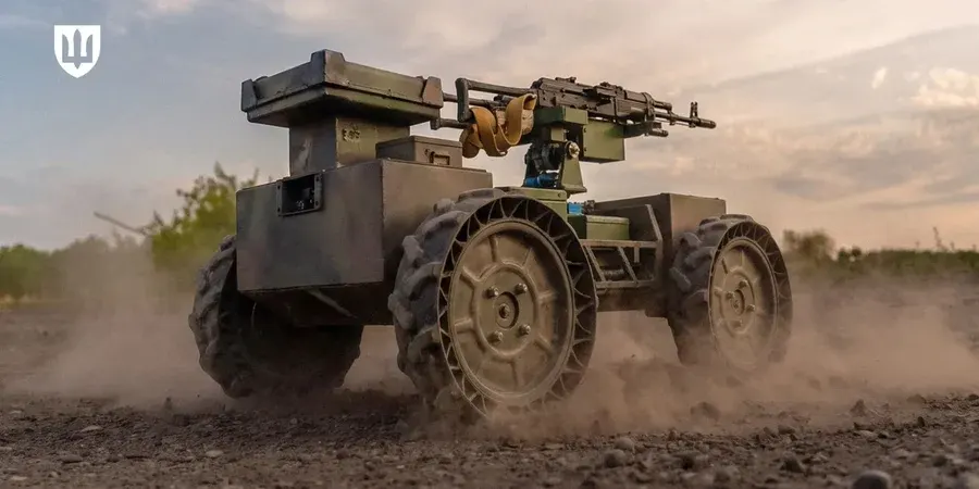 Сили оборони тестують наземні дрони з автоматами Калашникова