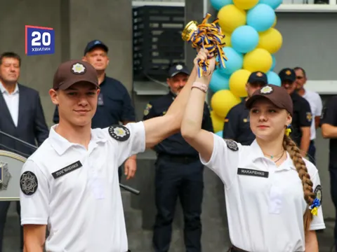 У Вінниці 75 ліцеїстів розпочали навчання у безпековому ліцеї імені «Грєнки»
