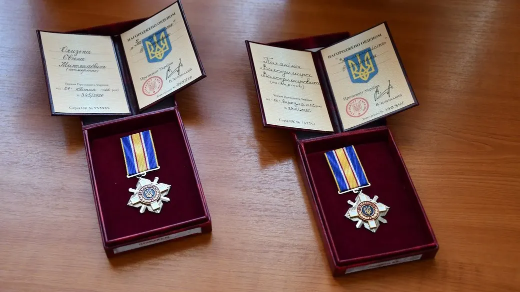 Двох бійців із Вінниччини посмертно нагородили орденами «За мужність»