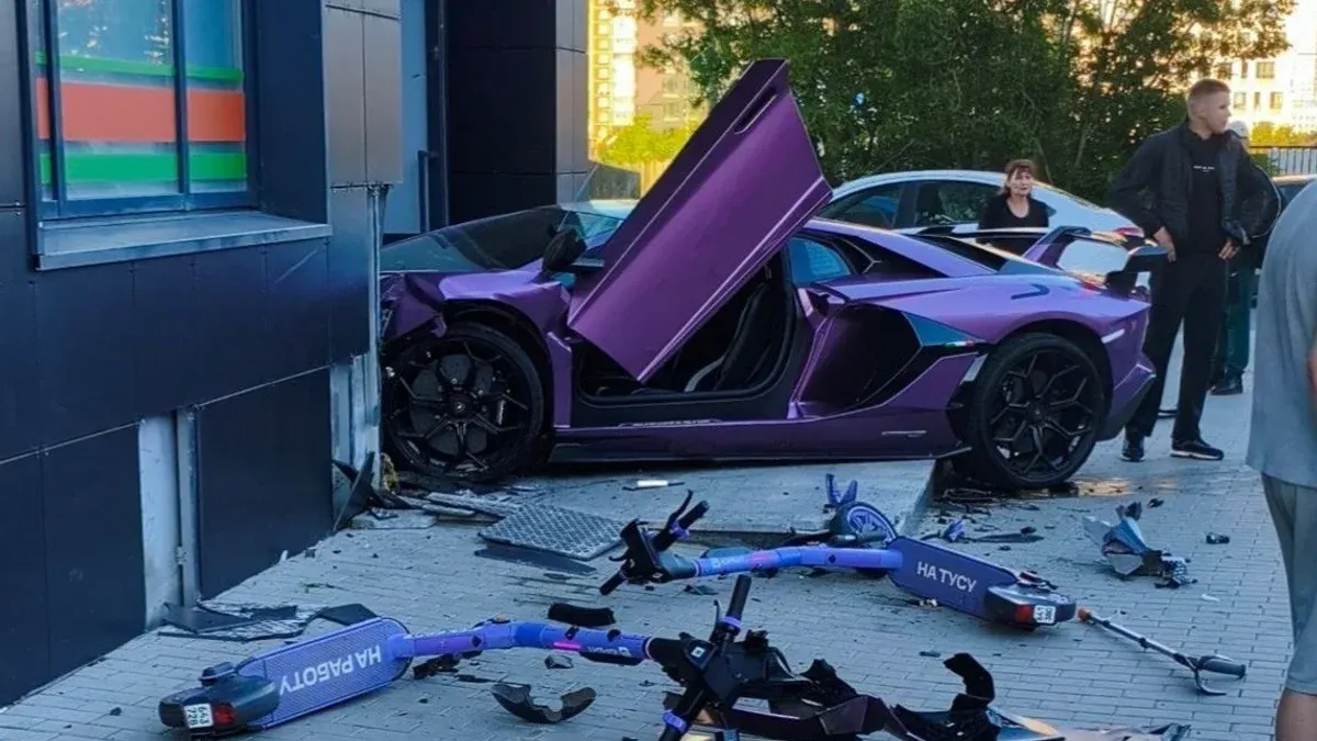 У Єкатеринбурзі син мільярдера на Lamborghini збив ветерана війни в Україні