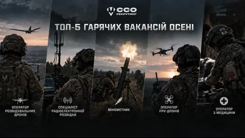 Актуальні вакансії в ССО: перелік посад осені 2026