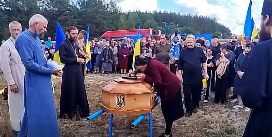 На Волині попрощалися із загиблим на Харківщині Віктором Касяном