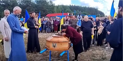 На Волині попрощалися із загиблим на Харківщині Віктором Касяном