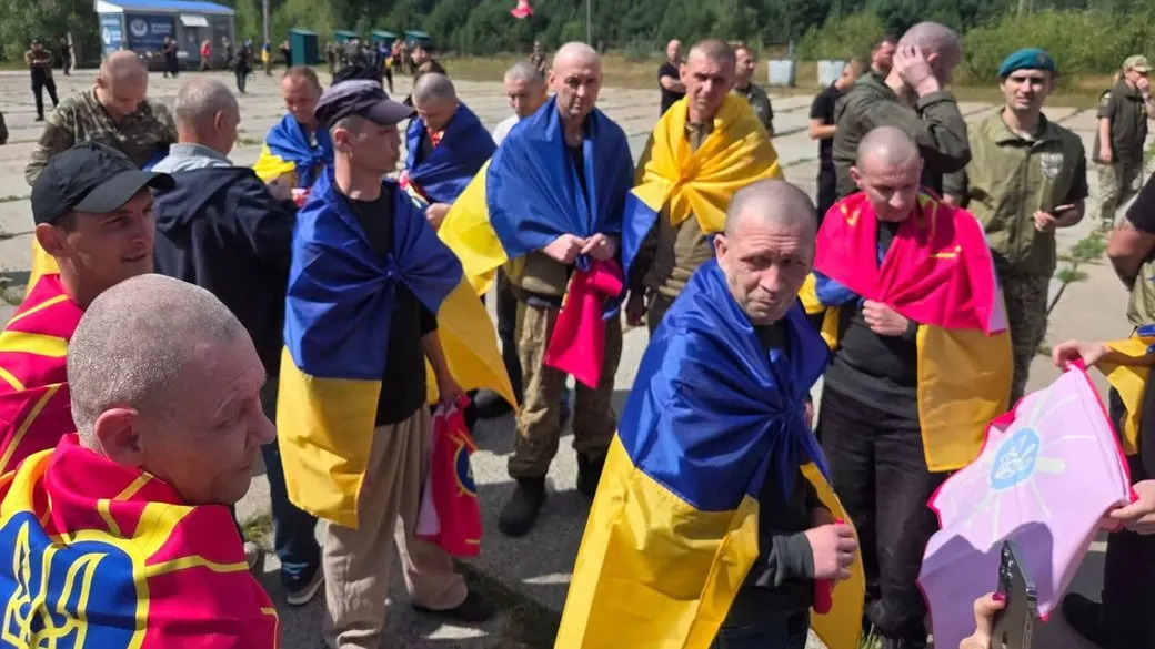 П’ятеро військових з Одещини повернулися з російського полону