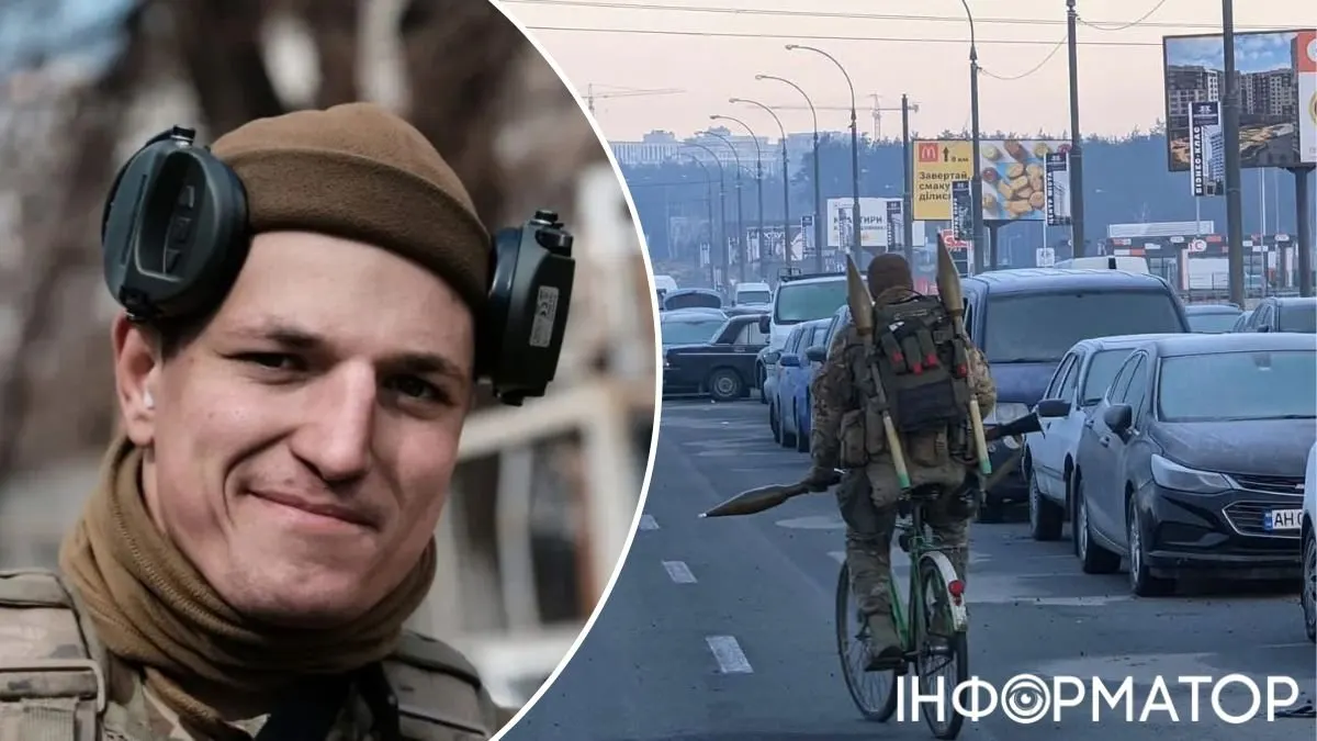 На війні загинув снайпер ГУР Сергій Борцуха, який їхав в Ірпінь на велосипеді з РПГ