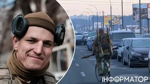 На війні загинув снайпер ГУР Сергій Борцуха, який їхав в Ірпінь на велосипеді з