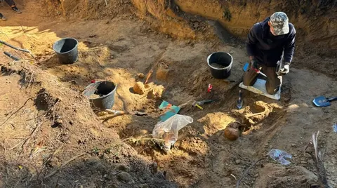 У Львові ексгумували останки 24 військових часів Другої світової