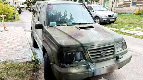 Підпал авто військового в Рівному: підозрюваного затримано, суд обрав запобіжний