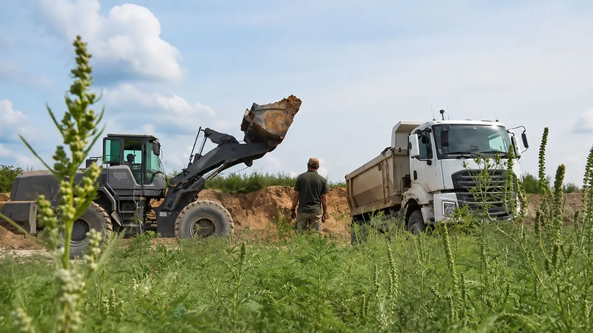 Українські військові створили перший у світі безпілотний Ford Trucks-самоскид