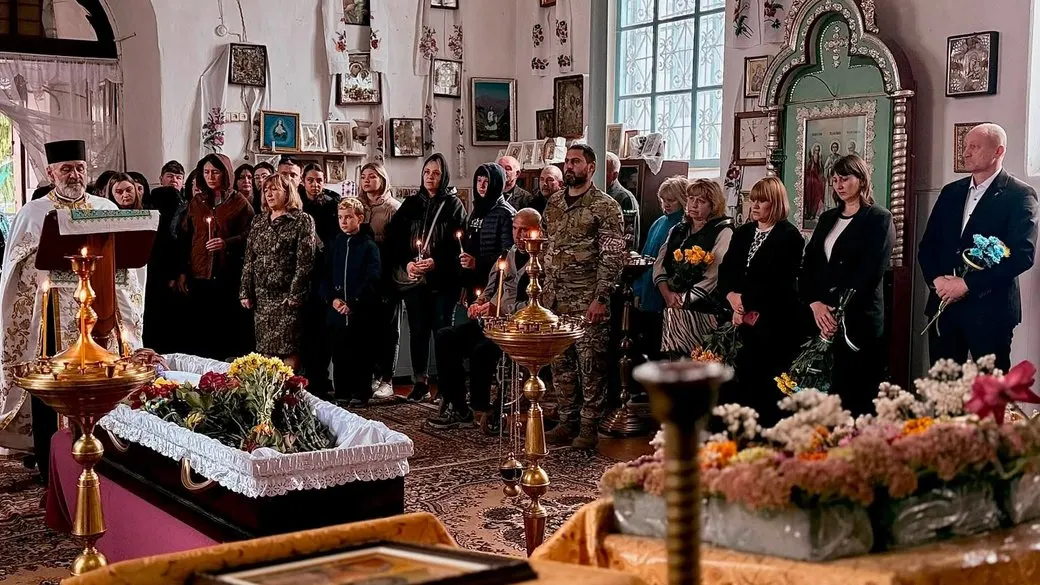 На Черкащині попрощалися з військовим Андрієм Поліщуком