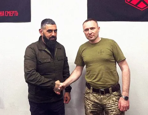 Драпатий відвідав 23-й штурмовий полк Р.У.Г на Харківщині
