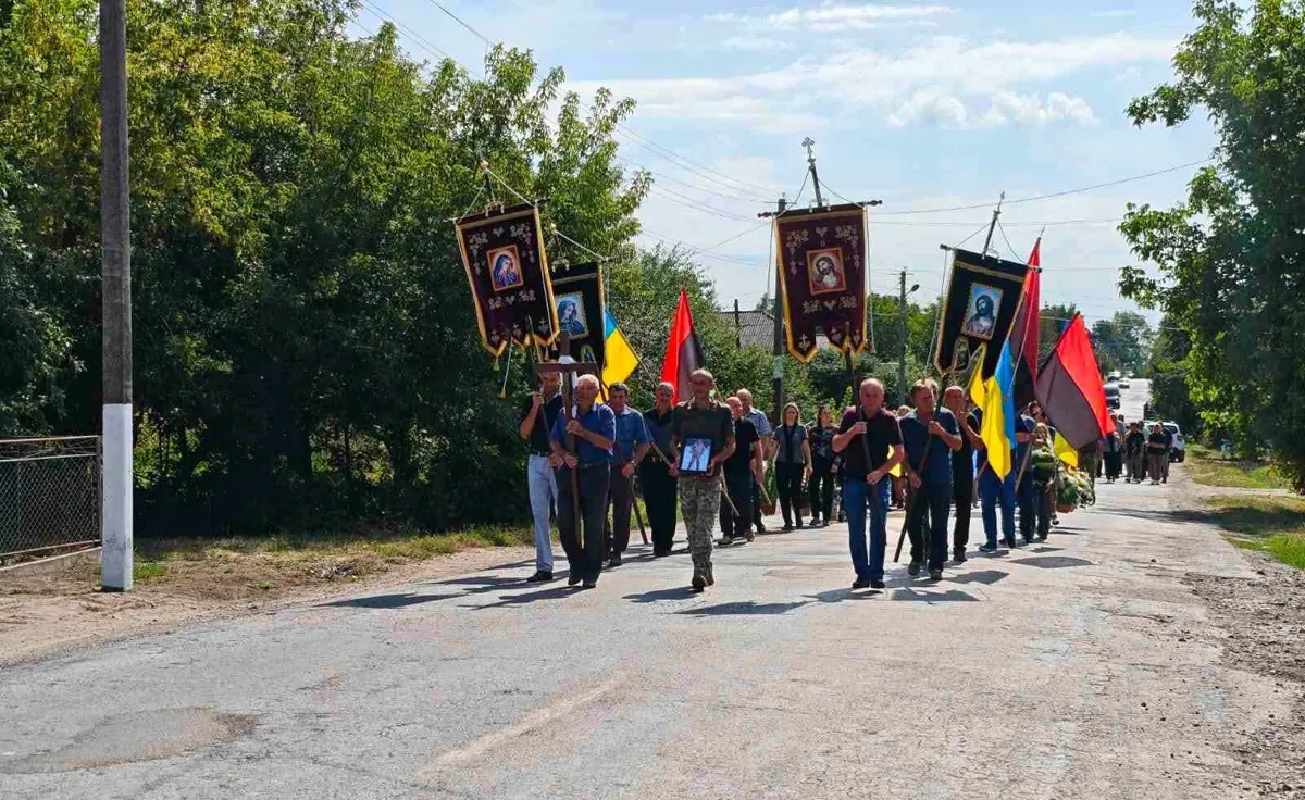 На Тернопільщині попрощалися з 57-річним військовим Степаном Бурдашем