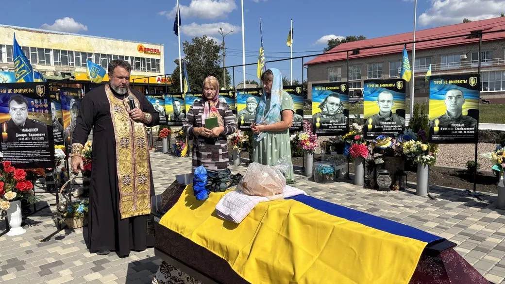 У Доманівці попрощалися з Віктором Кишинським, який зник безвісти під Курськом