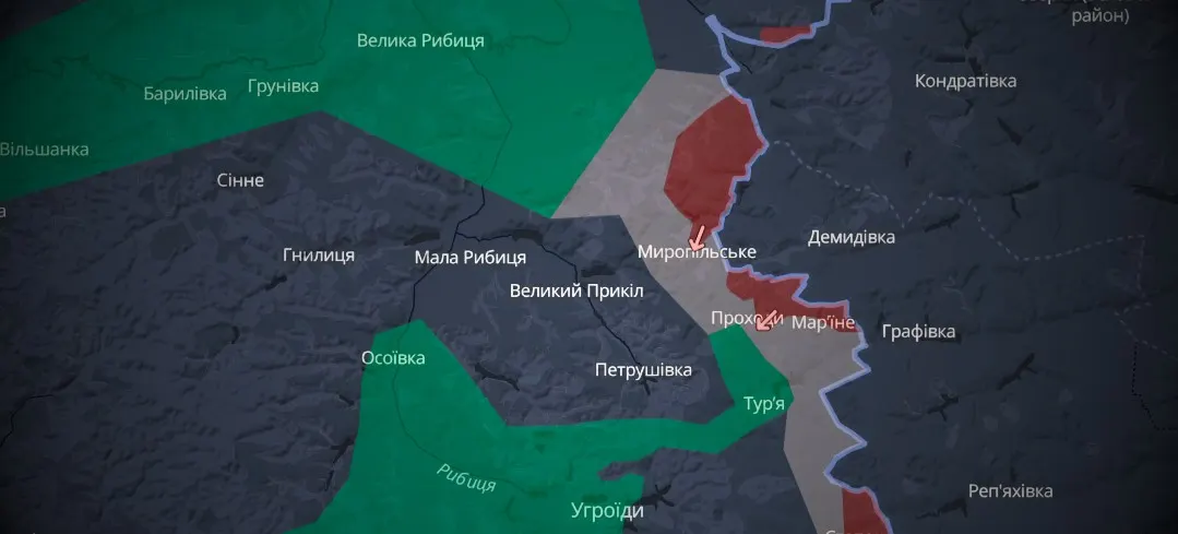 Сумщина: росіяни штурмували три громади, але без успіху