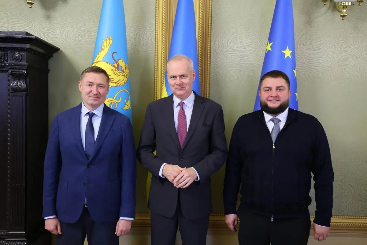 Посол Німеччини Борис Руґе вперше відвідав Львівську область