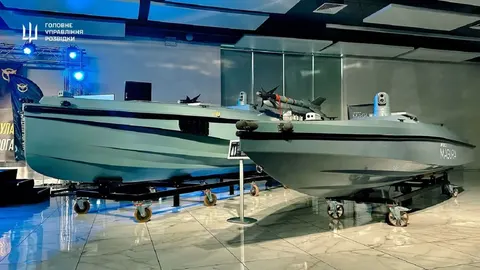 Українська Uforce представила у Британії новий морський дрон MV7